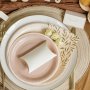 Papirtallerkener - Pudderrosa - 6-pakning Papirtallerkener - Pudderrosa - 6-pakning