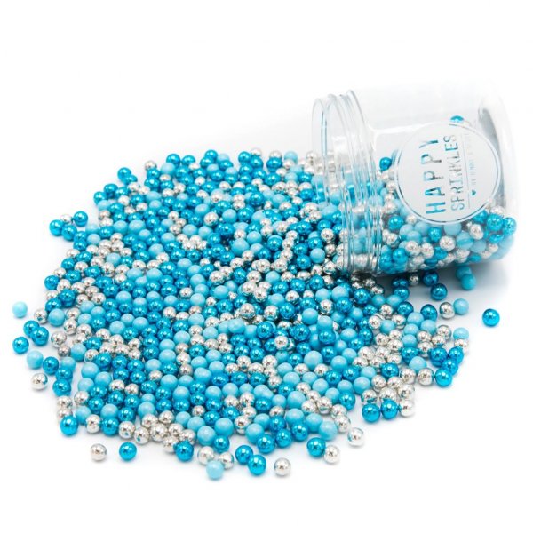 Sjokoladeperler - Choco Drages - Bl/Slv - 80g