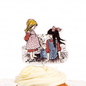 Cake Toppers - Madicken 8-pakning 10cm