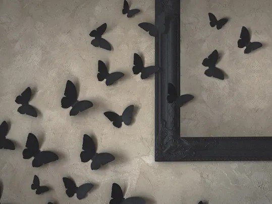 Veggdekorasjon - Møll - 30 stk Veggdekorasjon - Møll - 30 stk