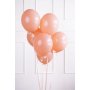 Pastellballonger - Premium 27 cm - Fersken - 50-pakning