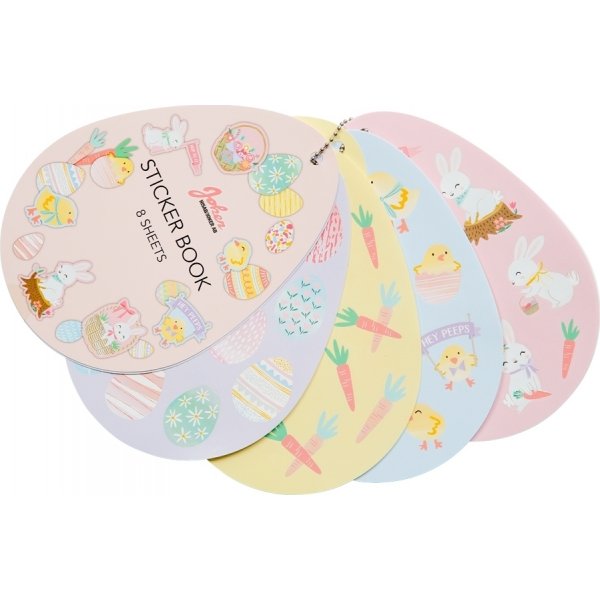 Klistremerkebok - Påske - 12 ark Klistremerkebok - Påske - 12 ark