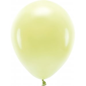Ensfargede ballonger - Øko 30 cm - Lys gul - 10-pakning Ensfargede ballonger - Øko 30 cm - Lys gul - 10-pakning