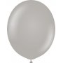 Ballonger ensfargede - Premium 45 cm - Grå - 5-pakning
