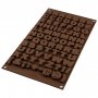 Silikonform  SilikomArt  Choco ABC