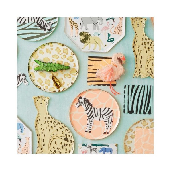Servietter Animal Pattern 16-pack - Meri Meri Servietter Animal Pattern 16-pack - Meri Meri