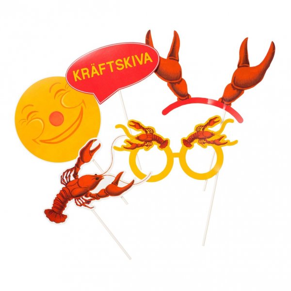 Fotorekvisitter - Krabbedesign - 10-pakning Fotorekvisitter - Krabbedesign - 10-pakning