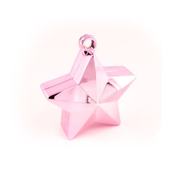 Ballongvekt - Stjerne - Rosa Ballongvekt - Stjerne - Rosa