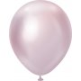 Ballonger ensfargede - Premium 45 cm - Rosa Gull Krom - 5-pakning