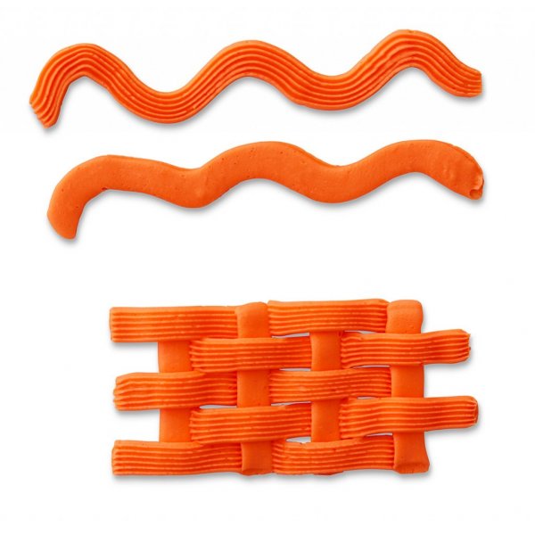 Tyll #47 - Wilton - Kurvmønster - Liten Tyll #47 - Wilton - Kurvmønster - Liten