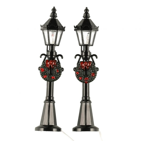 Julenissetilbehør - 2-pakning - Gatelykter Julenissetilbehør - 2-pakning - Gatelykter