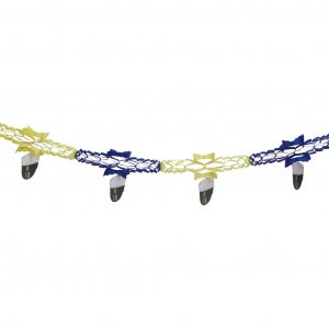 Garland - Studentluer - Gul/Bl