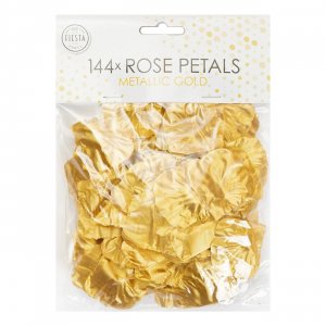 Roseblader - Gull Metallic - 144-pakning Roseblader - Gull Metallic - 144-pakning
