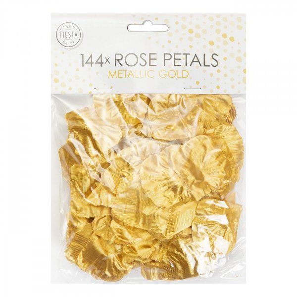Roseblader - Gull Metallic - 144-pakning Roseblader - Gull Metallic - 144-pakning