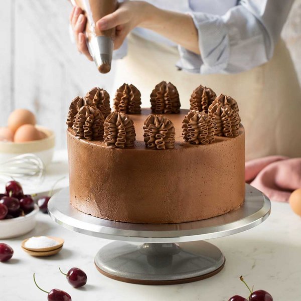 Kakeplate - Decora - Rustfritt stål Kakeplate - Decora - Rustfritt stål