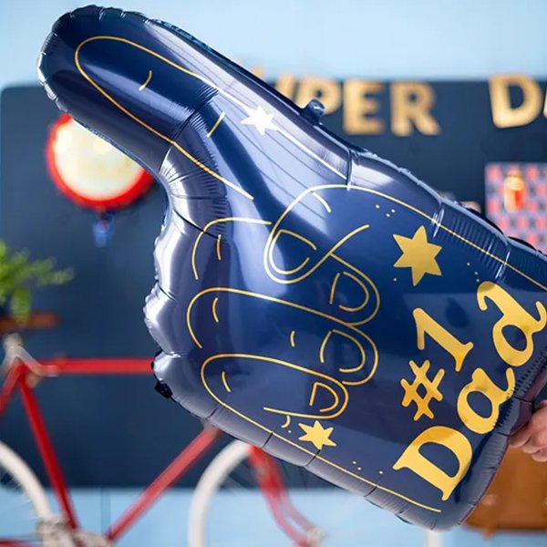 Folieballong - #1 Pappa - 86 cm
