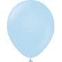 Ballonger ensfargede - Premium 45 cm - Makronblå - 5-pakning