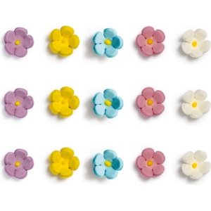 Sukkerblomster - Bladfarger - 1 cm - 30 stk