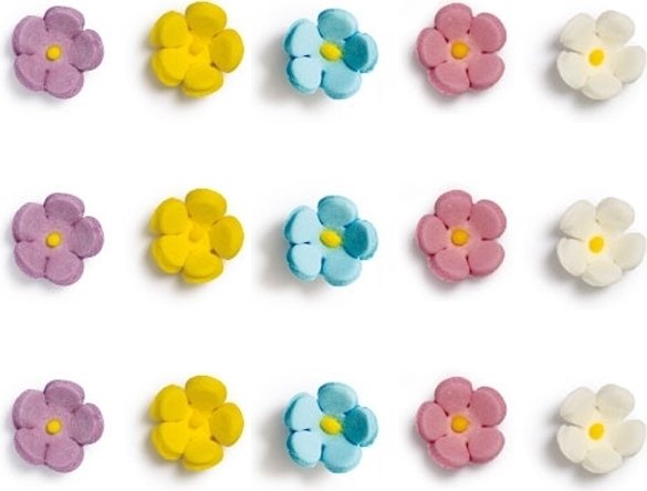 Sukkerblomster - Bladfarger - 1 cm - 30 stk