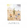 Månedskort - april - Elsa Beskow Månedskort - april - Elsa Beskow