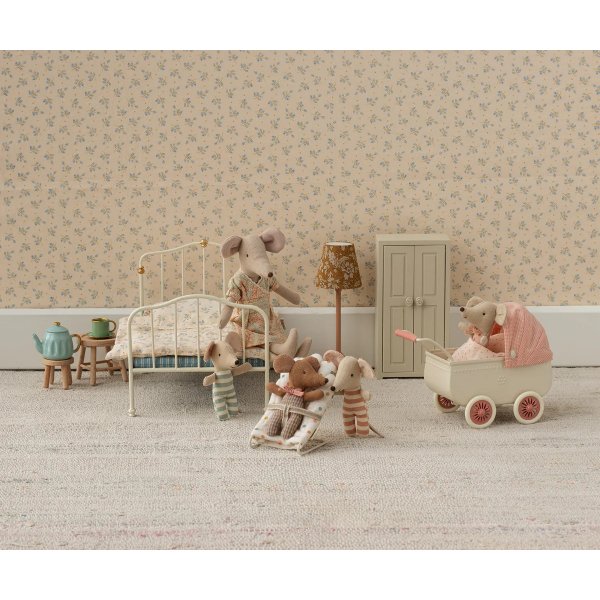 Handlekurv - Mus - Korall - Maileg