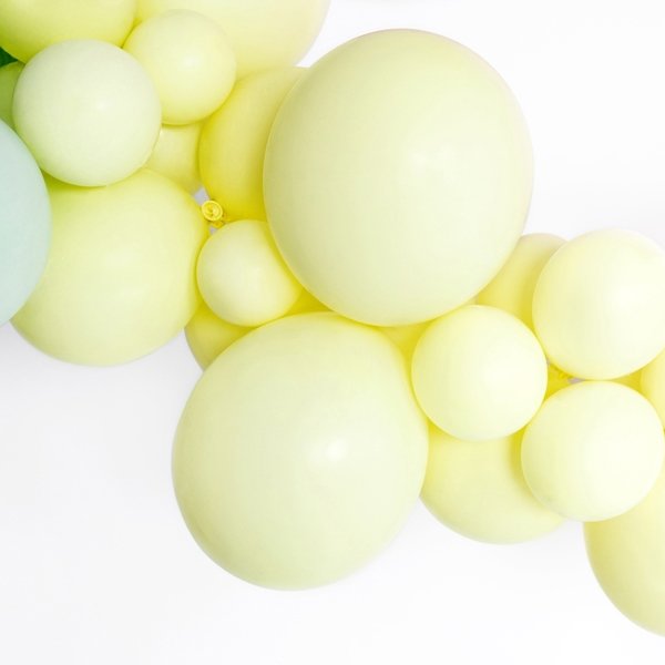 Pastellballonger - Premium 27 cm - Lysegule - 100-pakning Pastellballonger - Premium 27 cm - Lysegule - 100-pakning