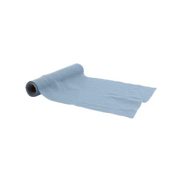 Stoffløper - Blå - 28 cm x 5 m Stoffløper - Blå - 28 cm x 5 m