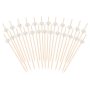 Snackpinner/Drikkepinner - Diamant - 12 cm - 25 stk Snackpinner/Drikkepinner - Diamant - 12 cm - 25 stk