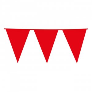 Vimpelgirlander rød 10 meter Vimpelgirlander rød 10 meter