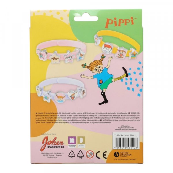 Armbånd - Pippi Langstrømpe Armbånd - Pippi Langstrømpe