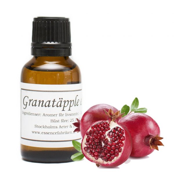 Aroma/essens - 25ml - Granateple Aroma/essens - 25ml - Granateple