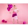 Folieballong - Hjerte m�rk rosa - 45 cm