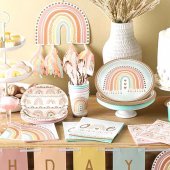 Boho regnbue - babyshower-tema Boho regnbue - babyshower-tema