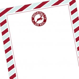 Tomme julebokstaver - 36 stk.