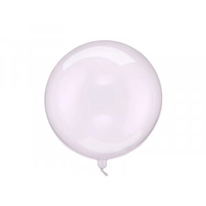 Rund ballong - Gjennomsiktig lilla - 40 cm Rund ballong - Gjennomsiktig lilla - 40 cm