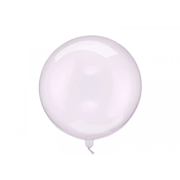 Rund ballong - Gjennomsiktig lilla - 40 cm Rund ballong - Gjennomsiktig lilla - 40 cm