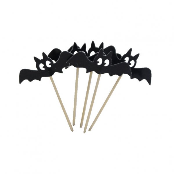 Kakepinner - Flaggermus - 5-pakning