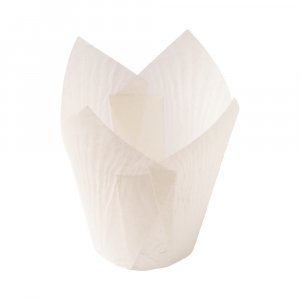 Muffinsformer - Tulip - Hvit - Storpakke - Decora - 400 stk Muffinsformer - Tulip - Hvit - Storpakke - Decora - 400 stk