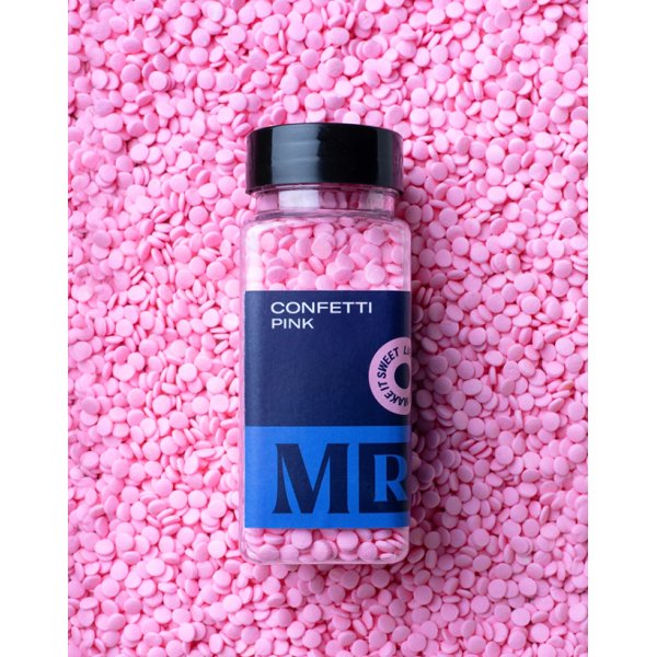 Mr Cake Str�ssel - Konfetti Rosa - 85g