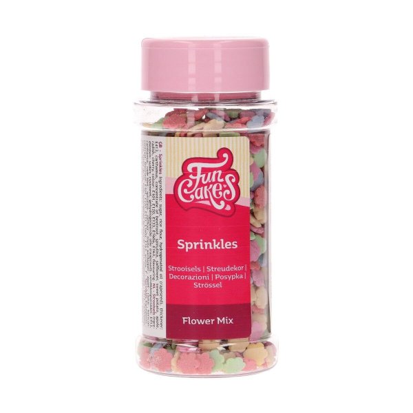 Str�ssel - Blomster Pastell - Blandede Farger - Funcakes - 60 g