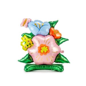 Folieballong - Blomster - 86 x 80,5 cm