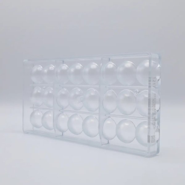 Pralinform - CW1217 Halvkule - 3 cm - Chocolate World Pralinform - CW1217 Halvkule - 3 cm - Chocolate World