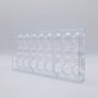 Pralinform - CW1217 Halvkule - 3 cm - Chocolate World Pralinform - CW1217 Halvkule - 3 cm - Chocolate World