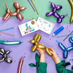 Figurballonger - 30-pakning - Krom Figurballonger - 30-pakning - Krom