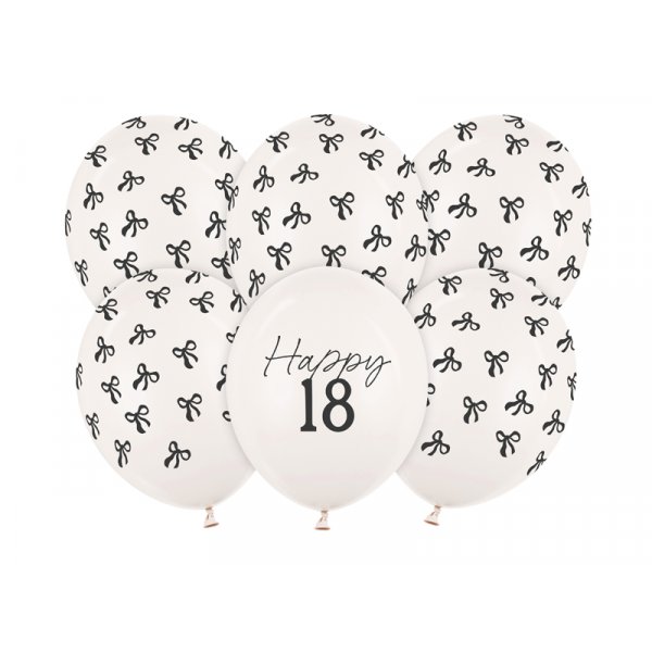 Ballonger - Pastellhvite - 18 stk Ballonger - Pastellhvite - 18 stk