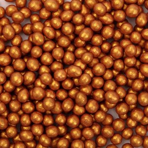 Sukkerperler - Gull - 4 mm - PME - 74 g Sukkerperler - Gull - 4 mm - PME - 74 g