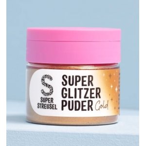 Superglitterpulver - Gull - Super Streusel - 10g