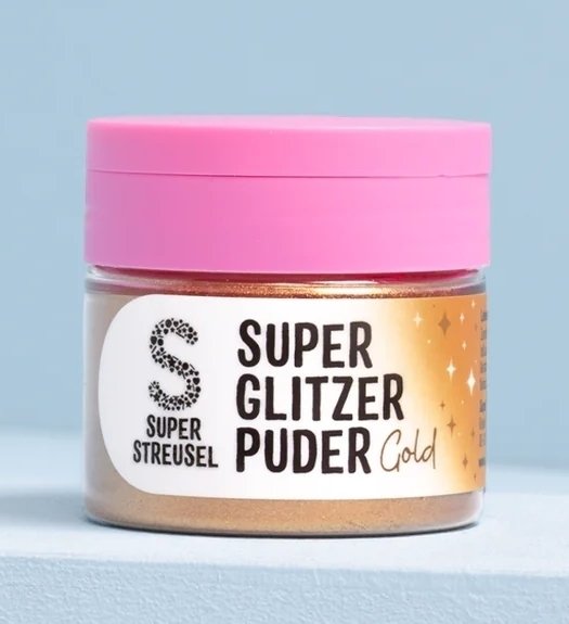 Superglitterpulver - Gull - Super Streusel - 10g Superglitterpulver - Gull - Super Streusel - 10g