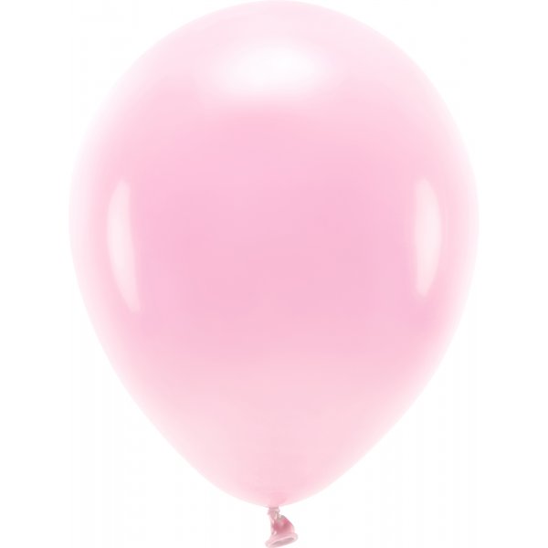 Ensfargede ballonger - Øko 30 cm - Lys rosa - 10-pakning Ensfargede ballonger - Øko 30 cm - Lys rosa - 10-pakning