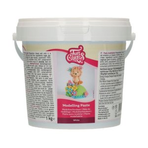 FunCakes Modelleringspasta Hvit 1kg Storpakke